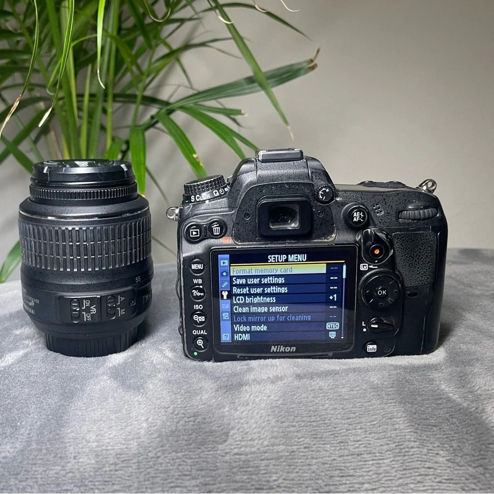 Nikon D7000 with battery and 18-55 lens